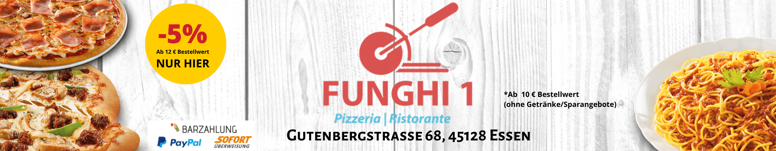 Pizzeria Funghi 1 in Essen